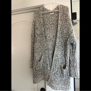 Cozy Black and White Women's Sweater
